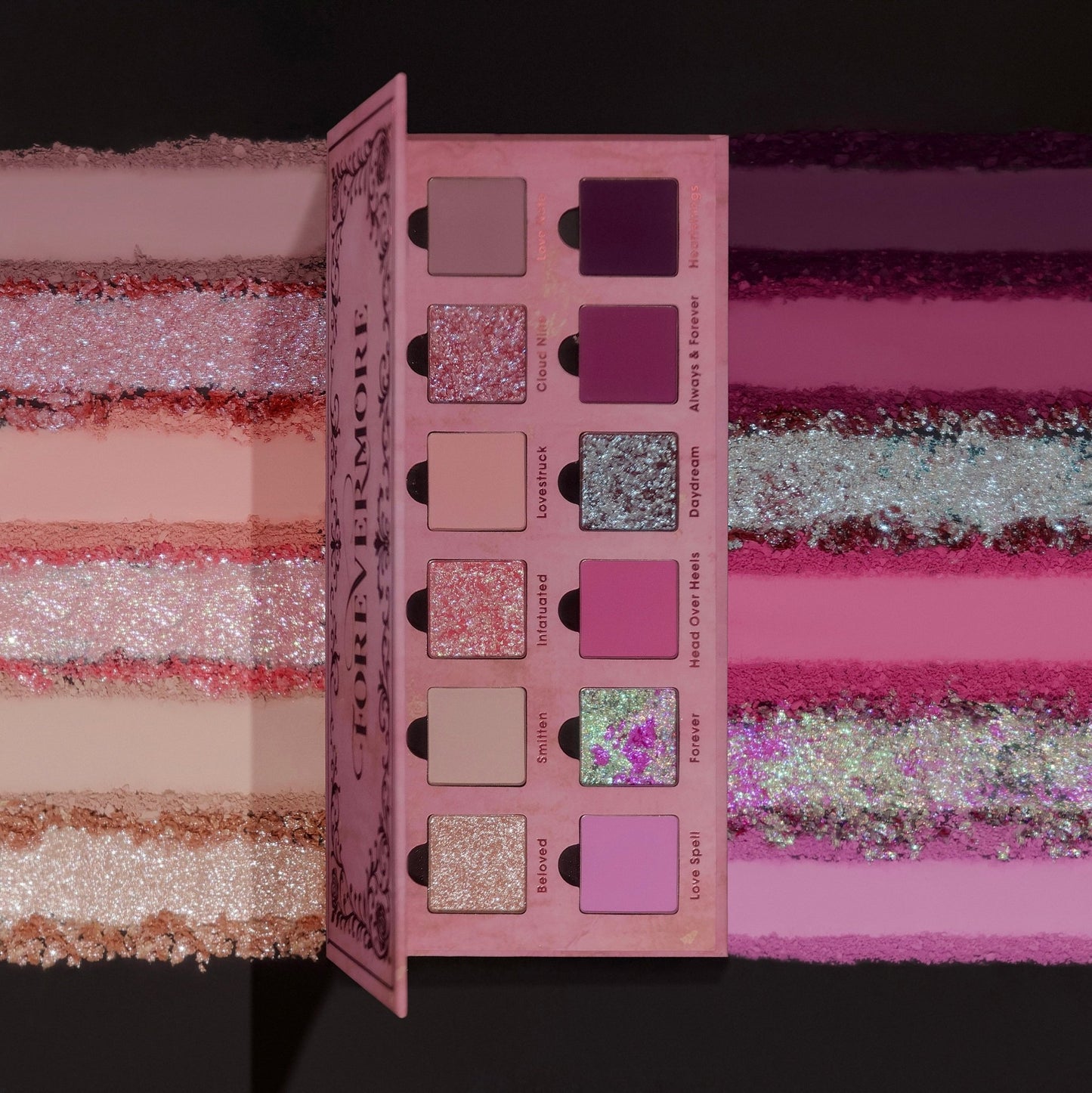 Forevermore 12 - Pan Pressed Pigment and Eyeshadow Palette - Ensley Reign Cosmetics