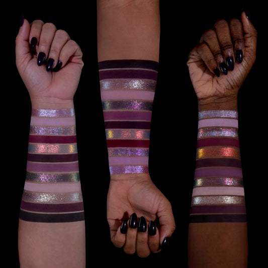 Nevermore 12-Pan Pressed Pigment and Eyeshadow Palette  | Backorder: April 10th Shipment