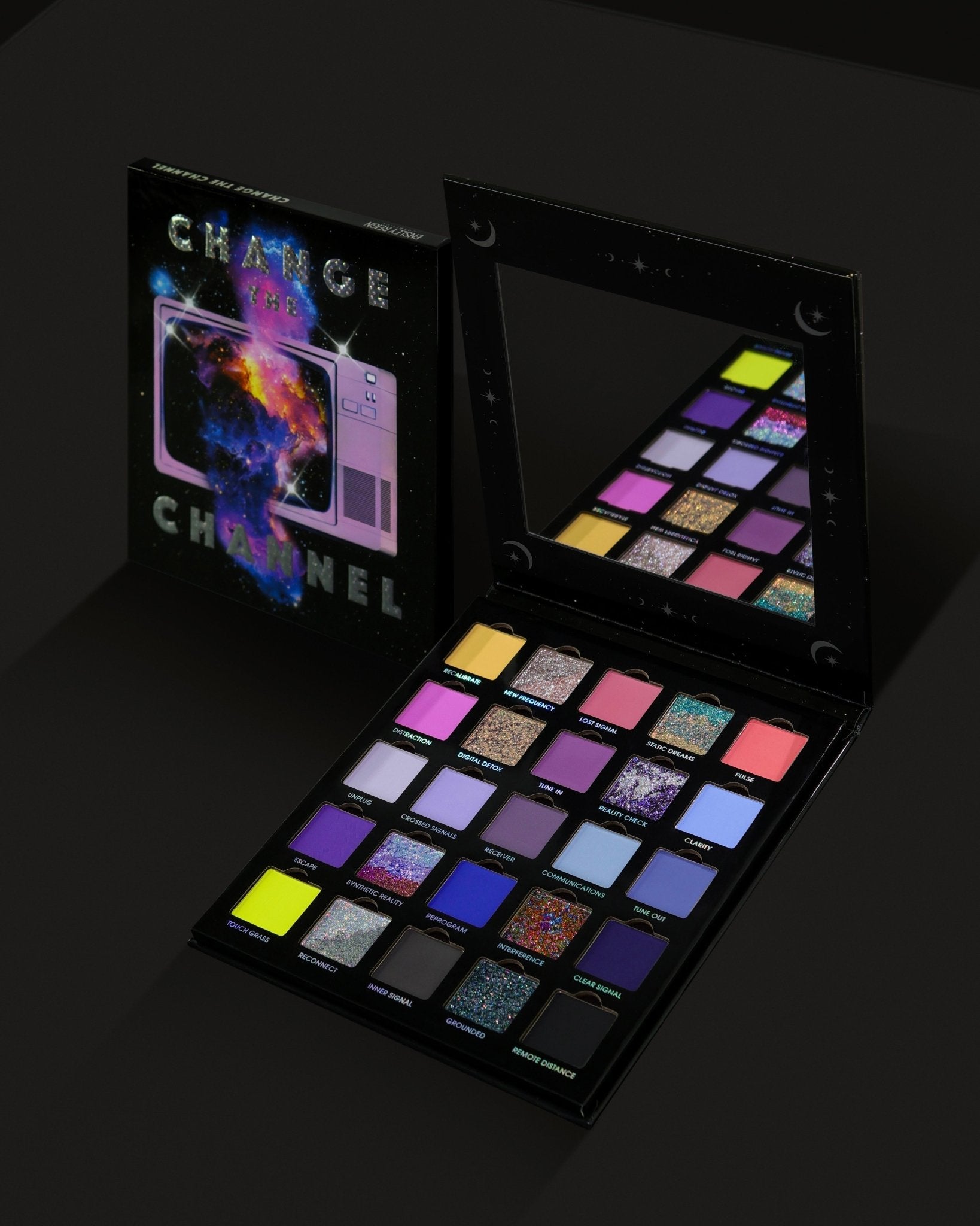 Change The Channel 25 - Pan Pressed Pigment and Eyeshadow Palette - Ensley Reign Cosmetics