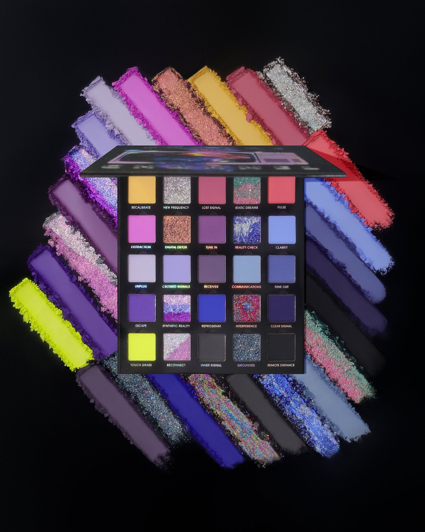 Change The Channel Pressed Pigment and Eyeshadow Palette - Ensley Reign Cosmetics