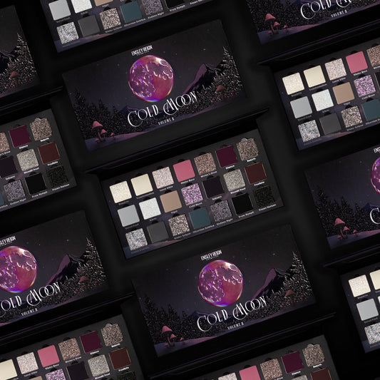 Cold Moon Volume 2 Makeup and Eyeshadow Palette - Ensley Reign Cosmetics