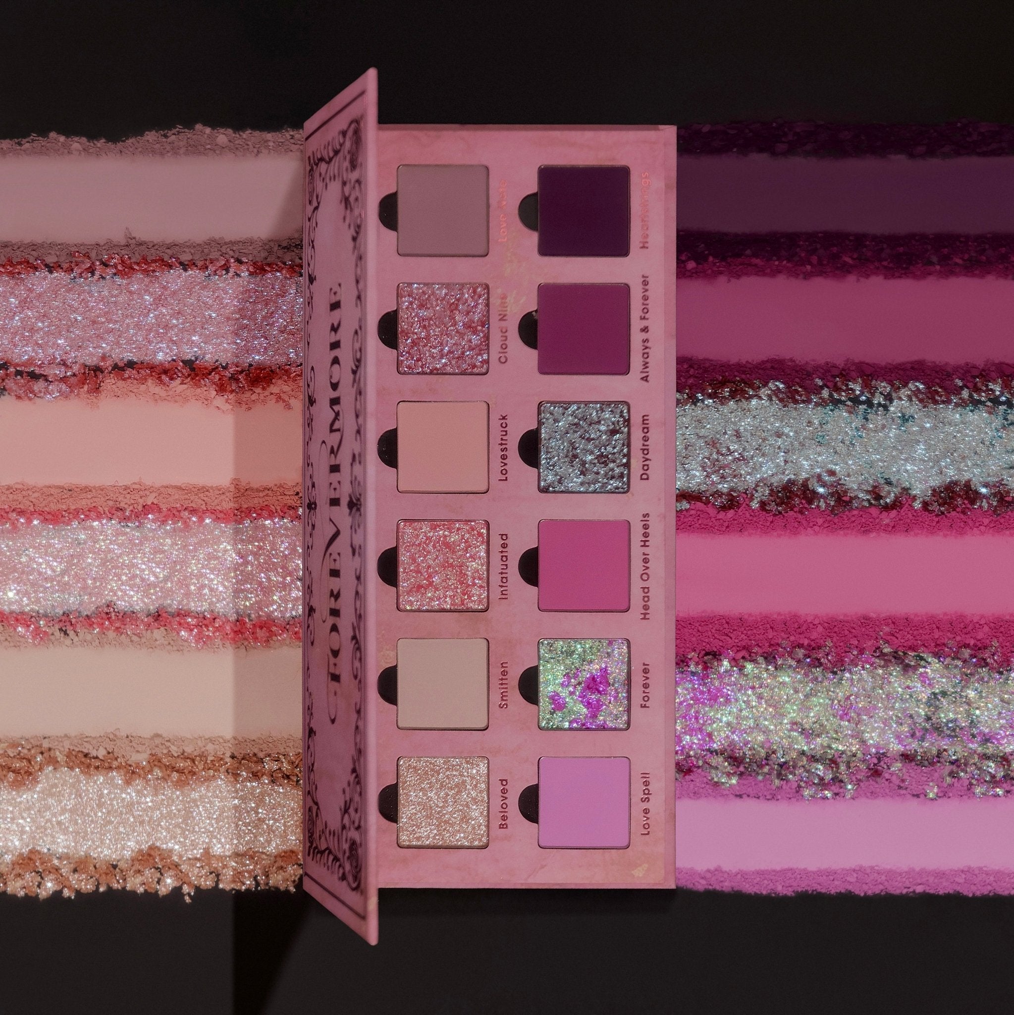 Forevermore 12 - Pan Pressed Pigment and Eyeshadow Palette - Ensley Reign Cosmetics