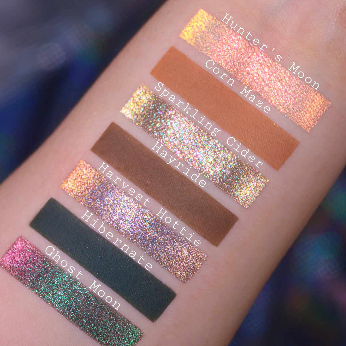 Harvest Moon 21-Pan Fall Pressed Pigment & Eyeshadow Palette - Ensley Reign Cosmetics