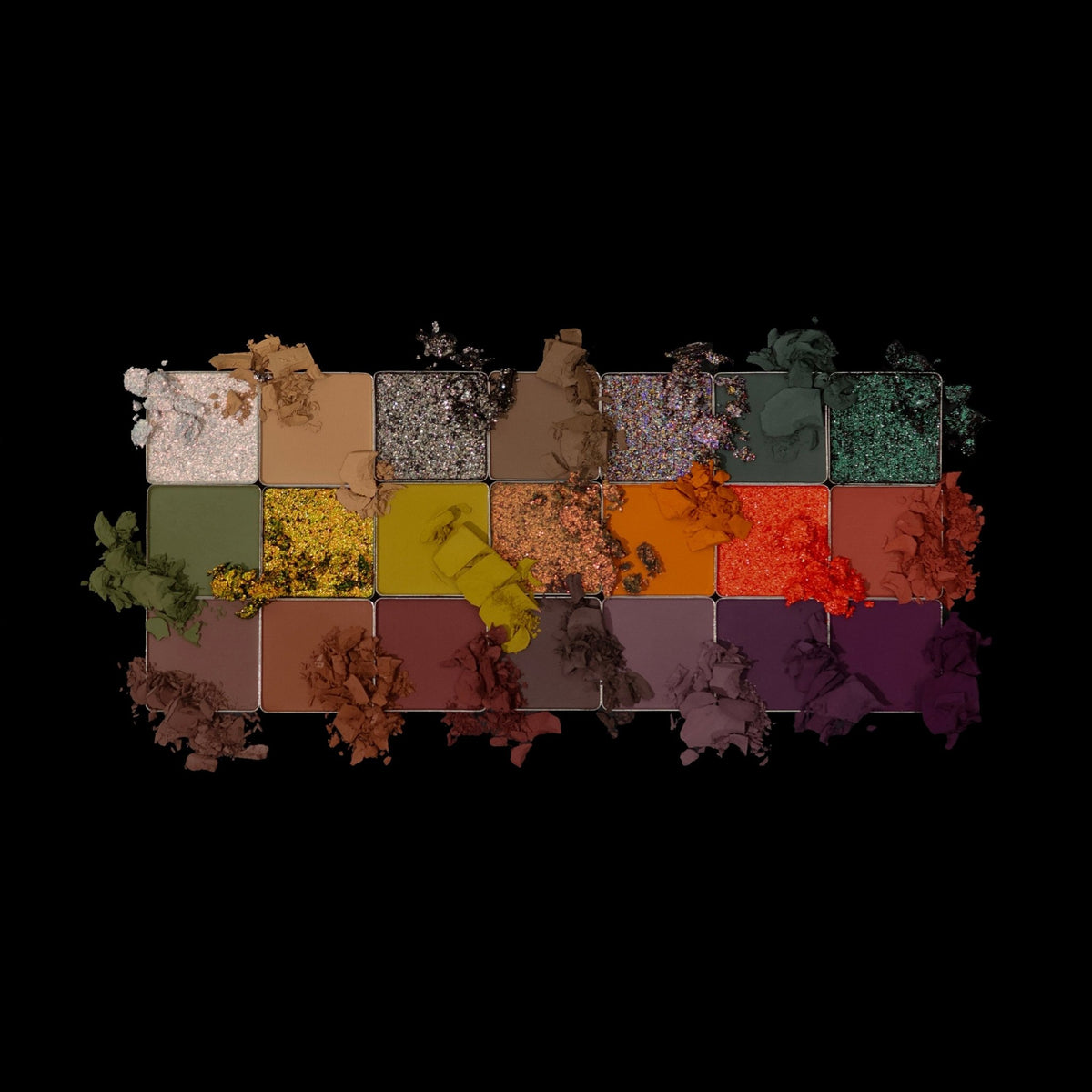 Harvest Moon 21-Pan Fall Pressed Pigment & Eyeshadow Palette - Ensley Reign Cosmetics
