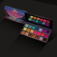 Strawberry Moon 21-Pan Pressed Pigment & Eyeshadow Palette - Ensley Reign Cosmetics